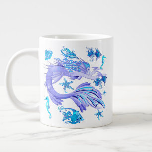 Mystic Sjöjungfru Fairy Lila Createmic Tile Jumbo Mugg