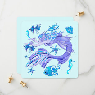 Mystic Sjöjungfru Fairy Lila Createmic Tile Spara Datumet