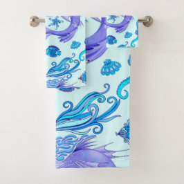 Mystic Sjöjungfru Fairy Lila Creature