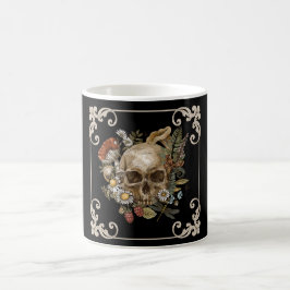 Mystic Skull Vintage Black Kaffemugg