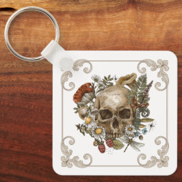 Mystic Skull-Vintage Nyckelring