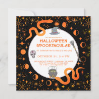 Mystic Snakes Witch Halloween Spooktacular Party I