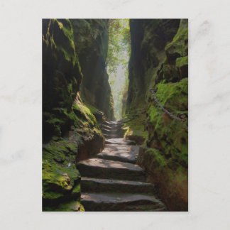 Mystic Stairway Vykort