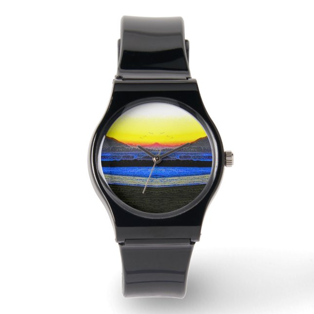 Mystic Sunset Double Vision Armbandsur (Framsida)