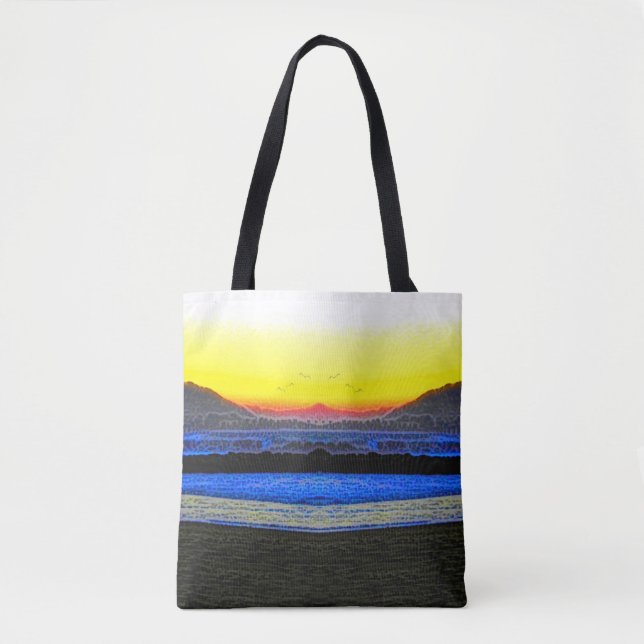 Mystic Sunset Double Vision  Tygkasse (Framsida)