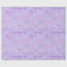 Mystic Swirls, lavender water color Wrapping pappe