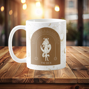 Mystic Taurus Zodiac Stars Horoscope Kaffemugg