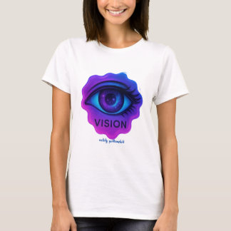 Mystic Third Eye Vision — Kosmisk Energi Konst T Shirt