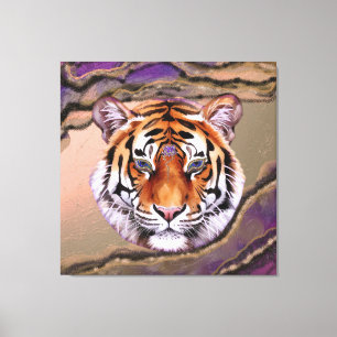 Mystic Tiger 2 Canvastryck