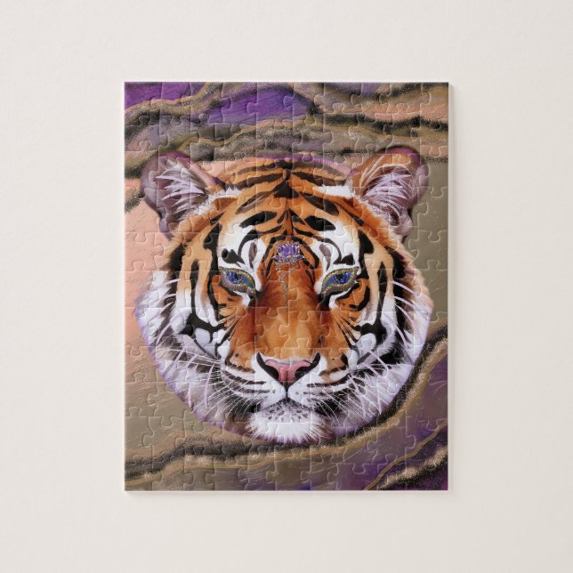 Mystic Tiger 2 Pussel (Vertikal)