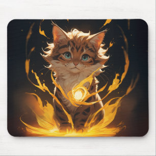 Mystic Tiger Cat Fire Familiar Musmatta