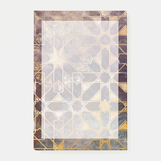 Mystic Tiles I Post-it Block (Framsida)