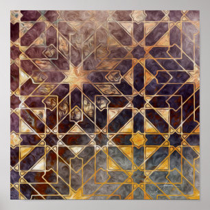 Mystic Tiles I Poster