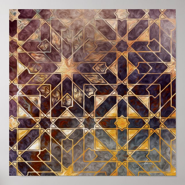 Mystic Tiles I Poster (Framsidan)