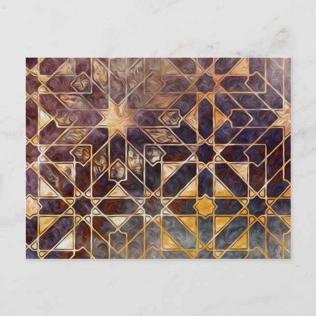 Mystic Tiles I Vykort (Framsida)