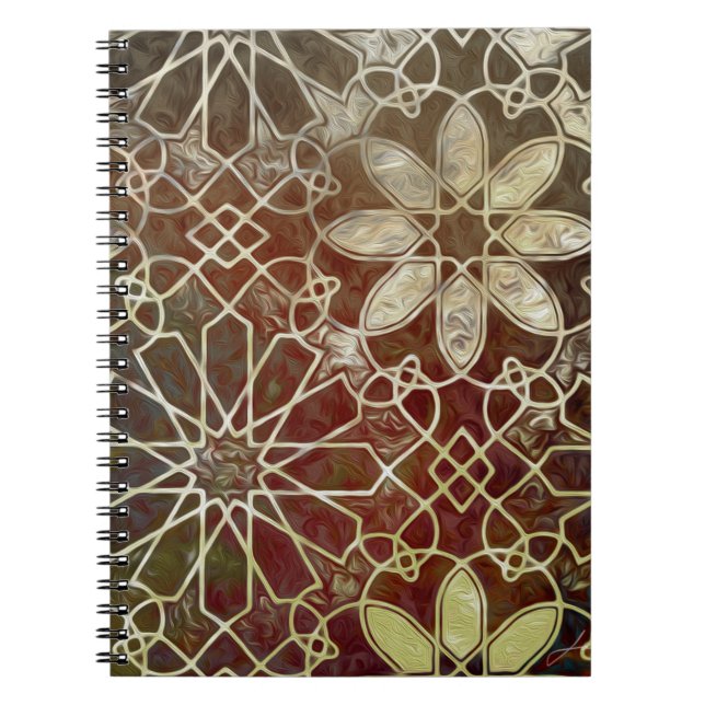 Mystic Tiles II Anteckningsbok (Framsidan)
