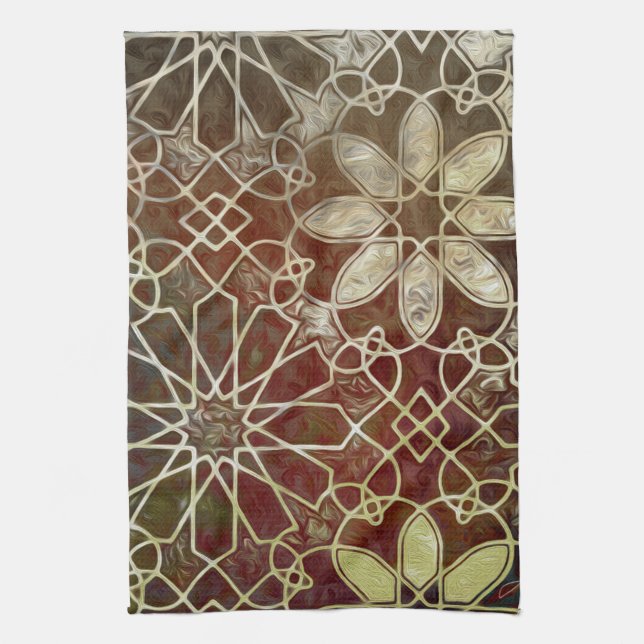 Mystic Tiles II Kökshandduk (Vertikal)