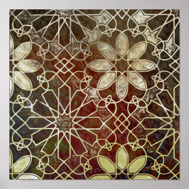 Mystic Tiles II Poster (Framsidan)