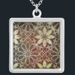 Mystic Tiles II Silverpläterat Halsband<br><div class="desc">Hemdepartement</div>