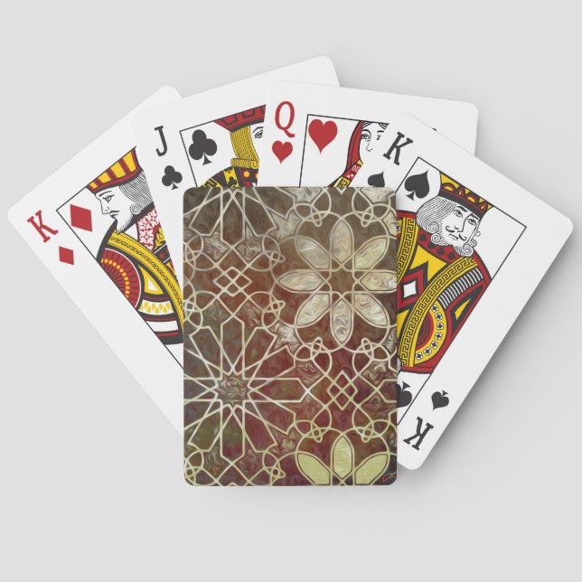 Mystic Tiles II Spel Kort (Baksidan)