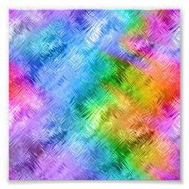 Mystic Topaz Blue Glassy Struktur Fototryck