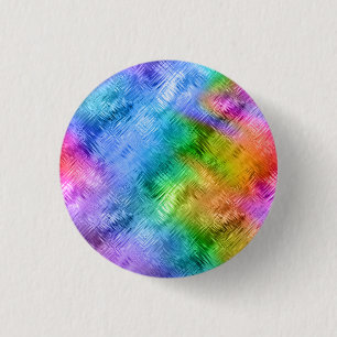 Mystic Topaz Blue Glassy Struktur Knapp