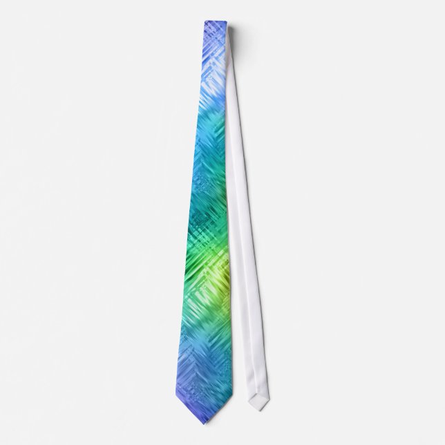 Mystic Topaz Blue Glassy Struktur Slips (Framsida)