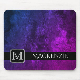 Mystic-Topaz Office Namn Lila Rosa Blue Ombre Musmatta
