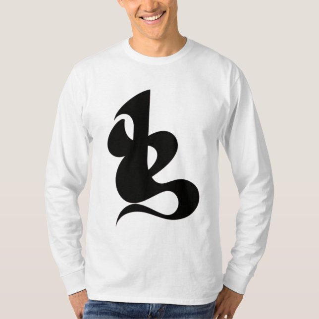 Mystic Tribal Flow T Shirt (Framsida)