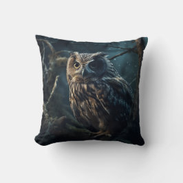 Mystic Uggla Natt Watch Kudde
