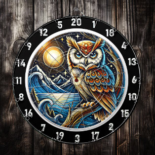 Mystic Uggla Starlit Dartboard Design Darttavla