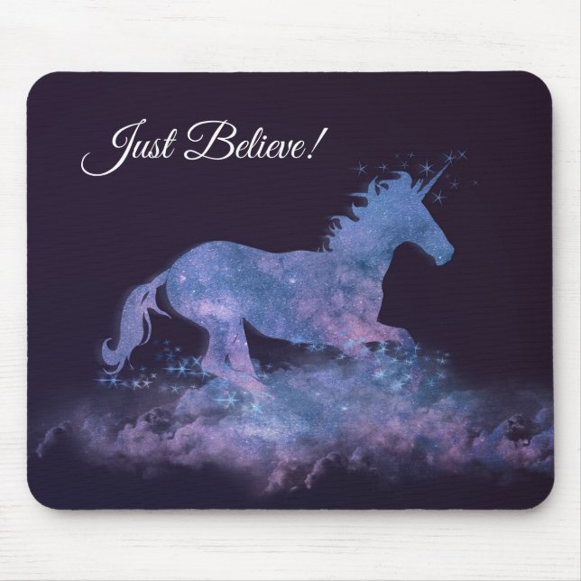 Mystic Unicorn Silhouette Musmatta (Framsidan)