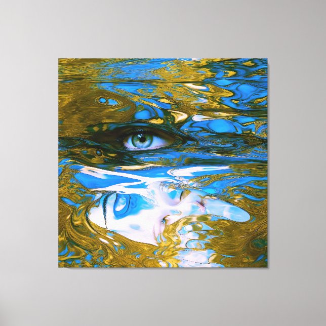 Mystic Vatten Canvastryck (Framsida)