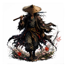 Mystic Wandering Ronin Mugg | Samurajkrigare i Ba