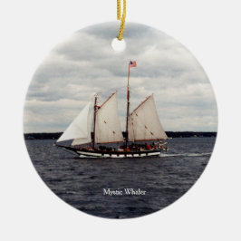 Mystic Whaler Keramic ornament