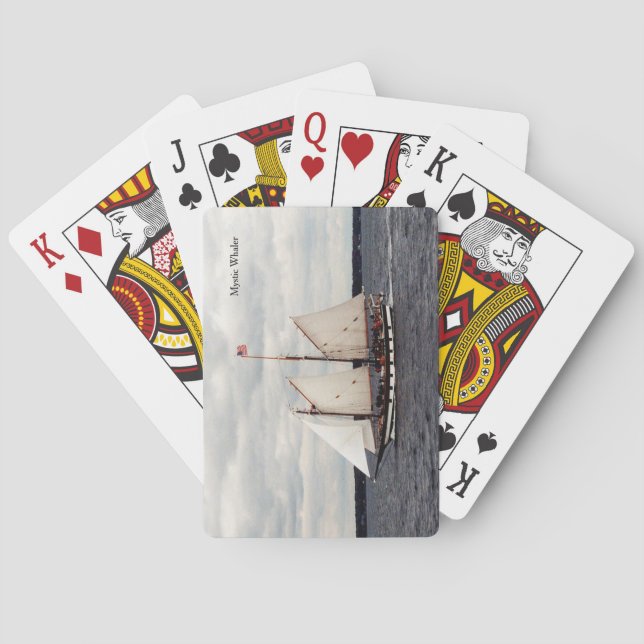 Mystic Whaler-kort Casinokort (Baksidan)
