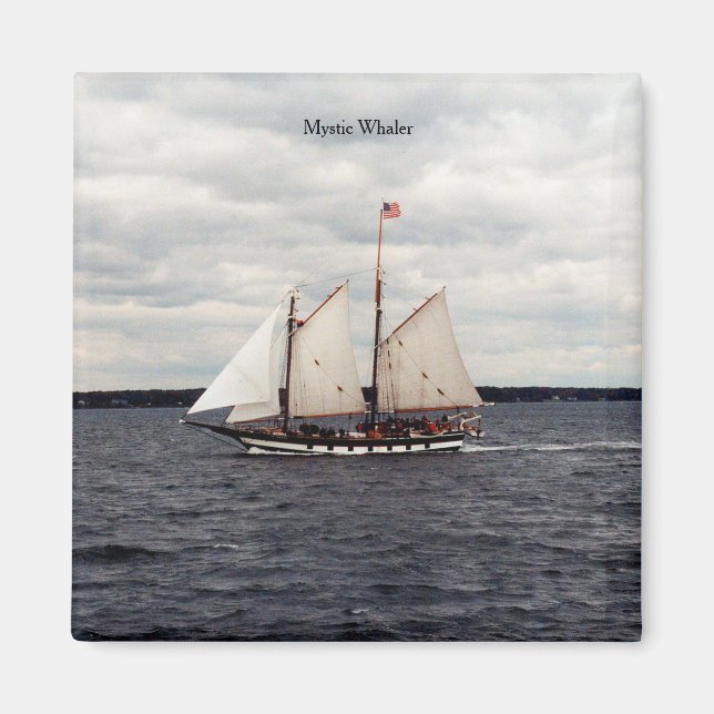Mystic Whaler magnet (Framsidan)