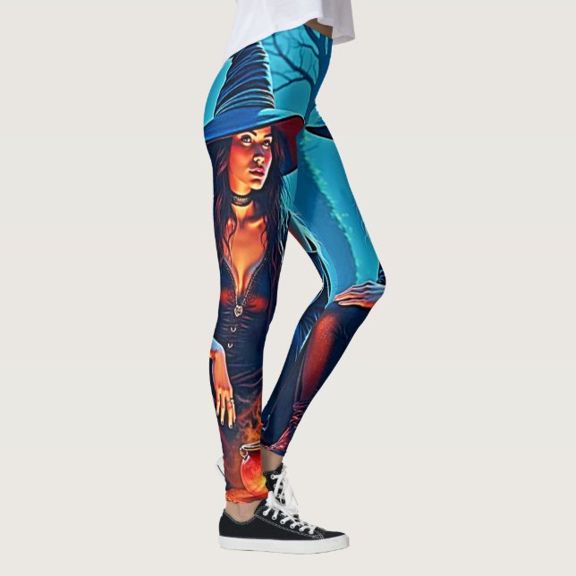 Mystic Witches Cauldron Spellbound Leggings (Höger)
