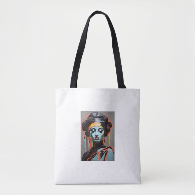 Mystic Woman/Creative Canvas Bag Tygkasse (Framsida)
