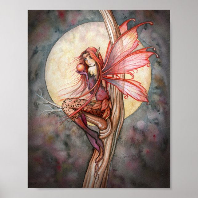 Mystical Autumn Fairy Poster (Framsidan)