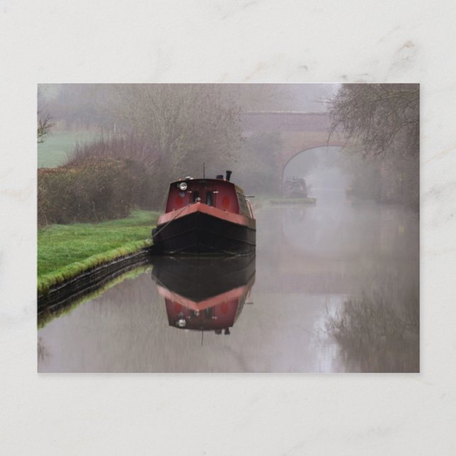 Mystical Barge på kanalen Vykort (Framsida)