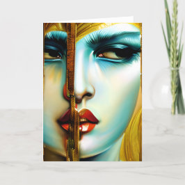 Mystical Beauty Golden Goddess Kort