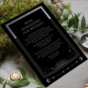 Mystical Black Silver.. Vi håller på att minska vå Julkort