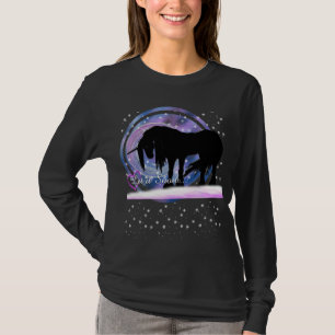 Mystical Black Unicorn (Låt det snöa) T-shirt