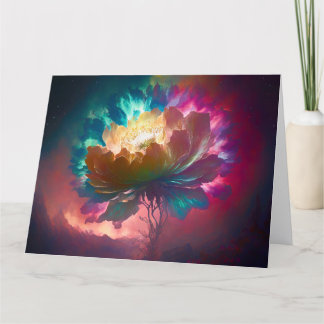 Mystical Blommar Greeting Card Tack Kort