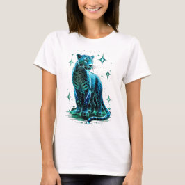 Mystical Blue Energy Jaguar T-Shirt