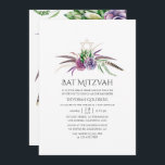Mystical Boho Succulents Bat mitzvah Inbjudningar<br><div class="desc">Trendigets bat mitzvah inbjudan till kraftverket är designad för att snabbt och enkelt kunna anpassade till dina händelsespecifikationer.</div>