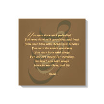 Mystical Brev Rumi Wisdom