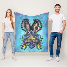 Mystical Butterfly Spirit Fleecefilt