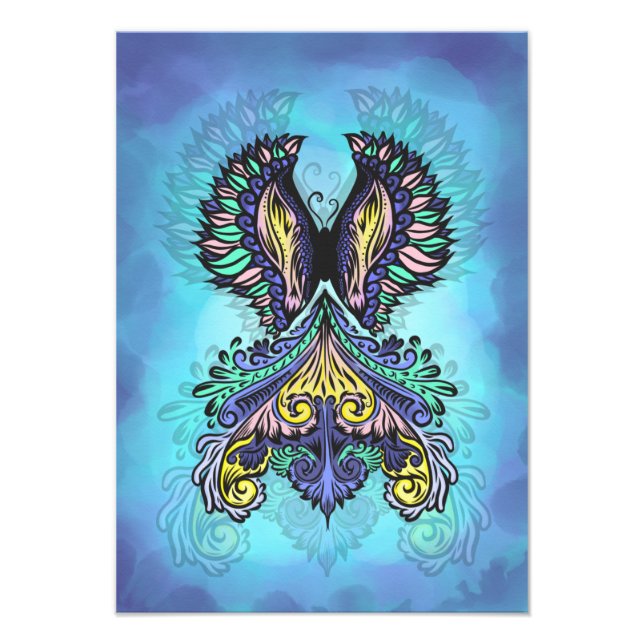 Mystical Butterfly Spirit Fototryck (Framsidan)